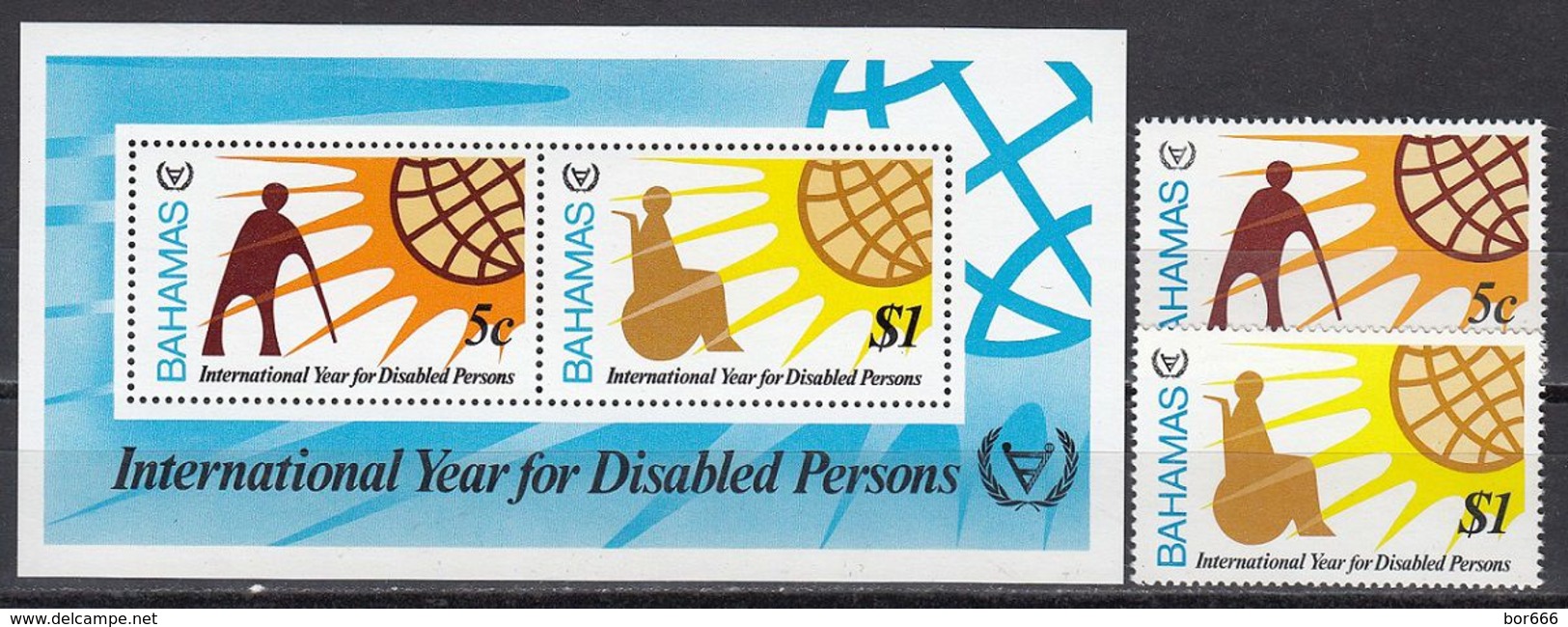 Bahama - DISABLED PERSONS 1981 MNH - Bahamas (1973-...)