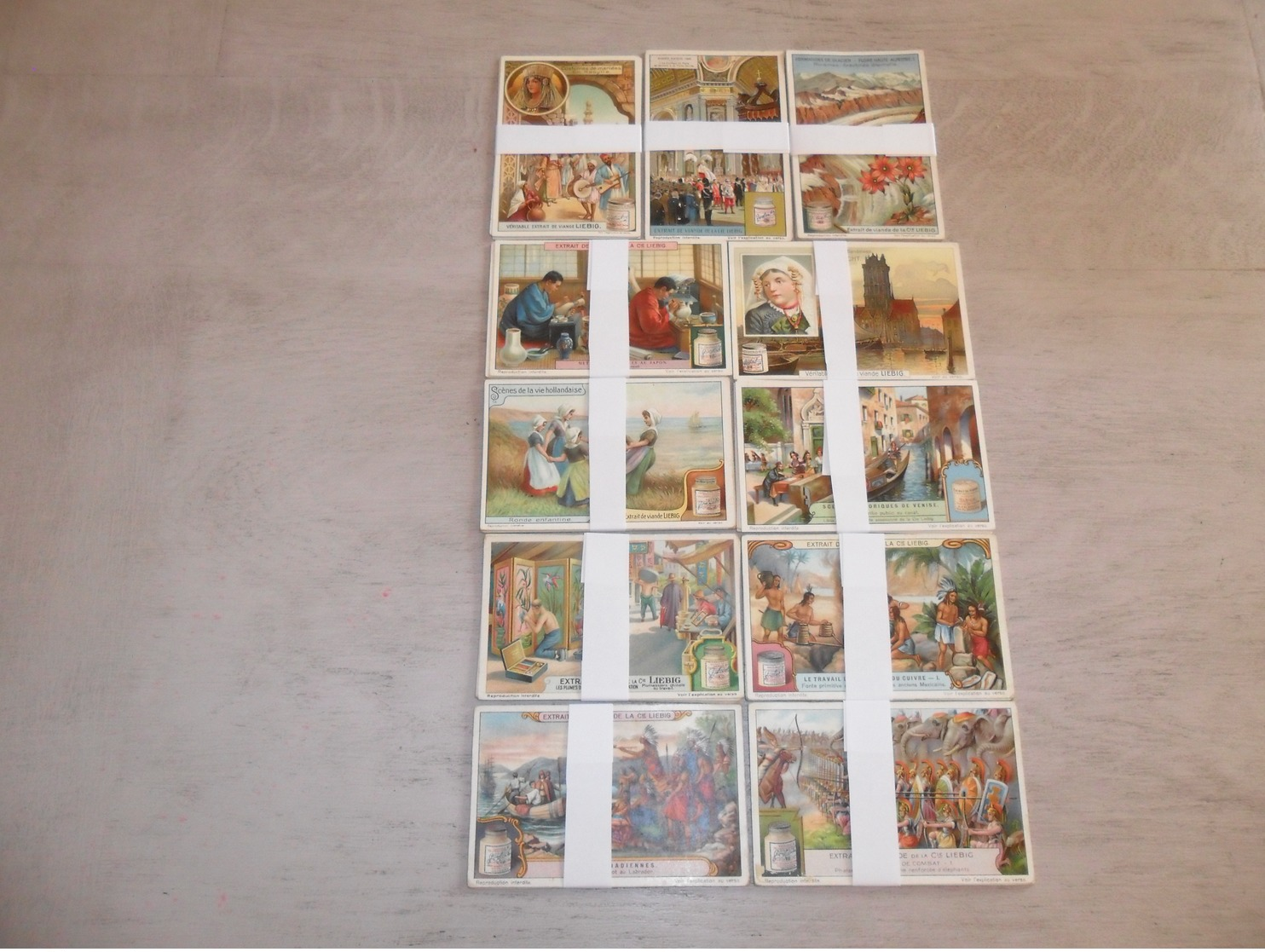 Beau Lot De 50 Series Anciens De LIEBIG ( 300 Chromos )       Mooi Lot Van 50 Oude Series Van LIEBIG ( 300 Prenten ) - Liebig