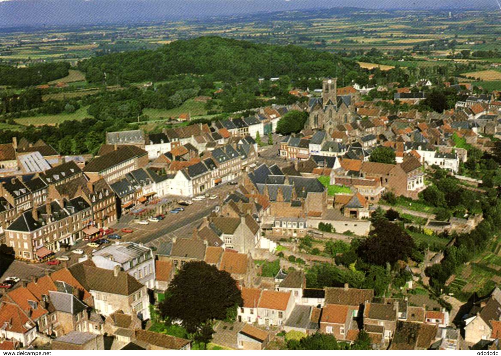 MONT CASSEL (Nord)   Vue Generale Aérienne Colorisée RV - Autres & Non Classés