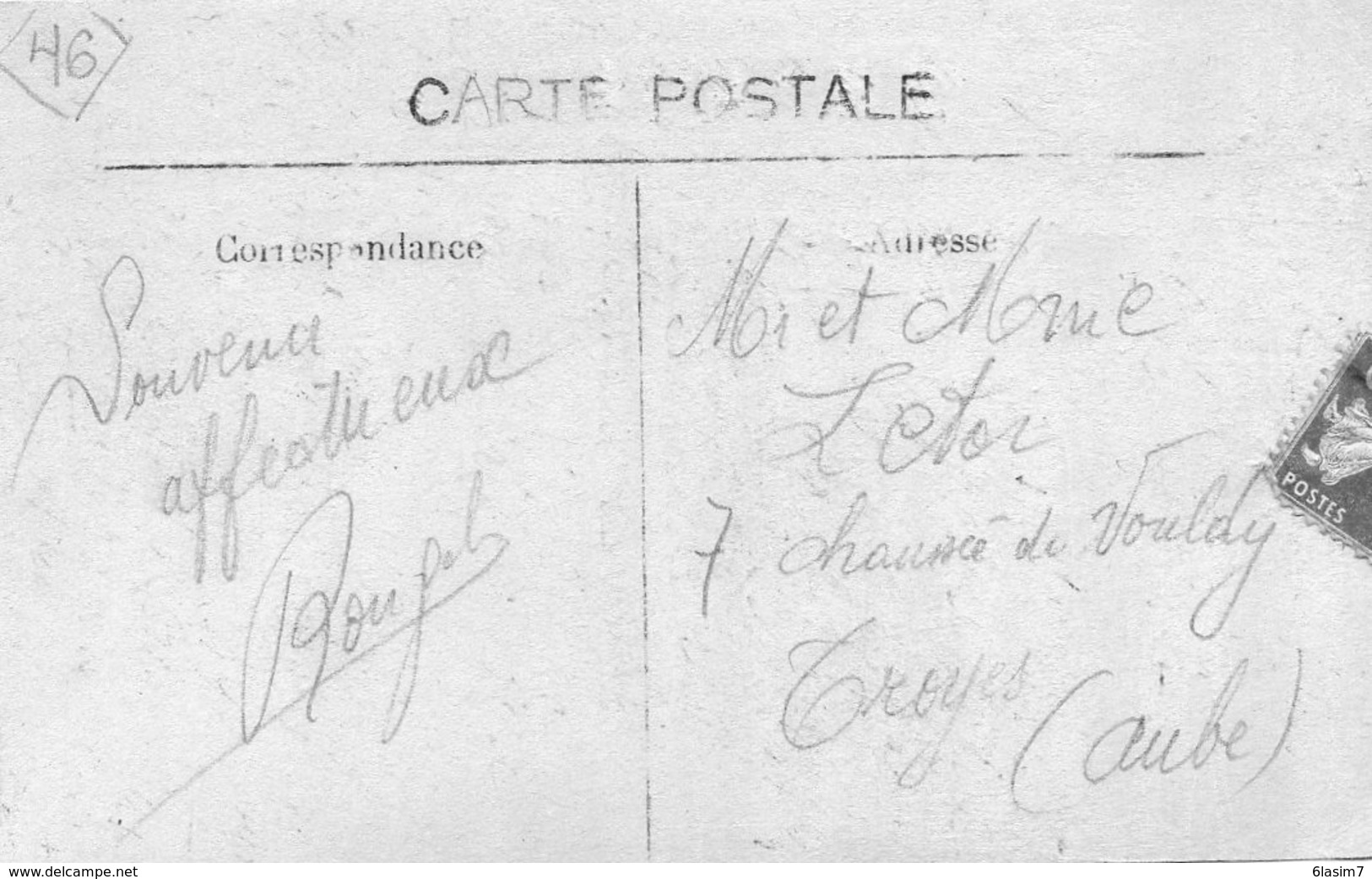 CPA -CRESSENSAC (46) -Aspect Du Café-Hôtel Simon Et De La Rue Nationale Le Dimanche à La Sortie De La Messe - Années 20 - Autres & Non Classés