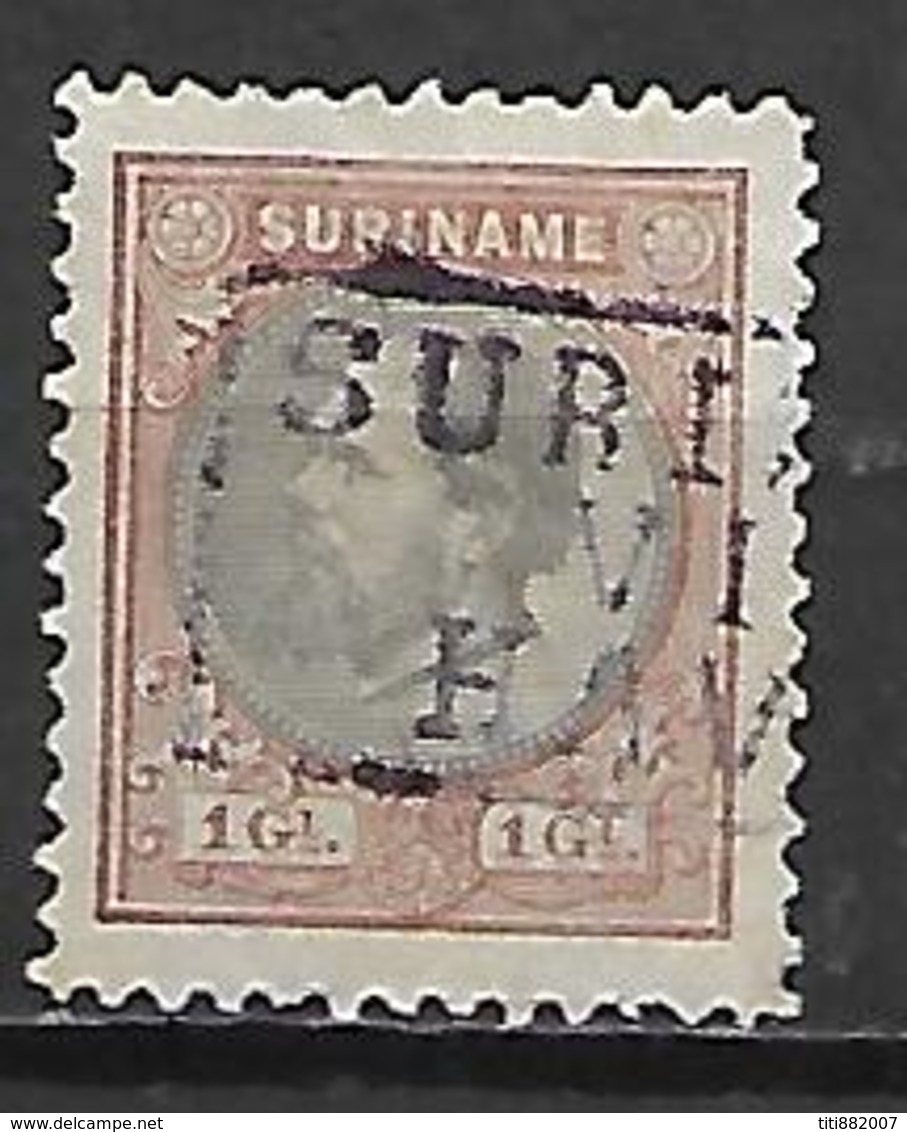 SURINAM   -  1873.   Y&T N° 14 Oblitéré - Suriname ... - 1975