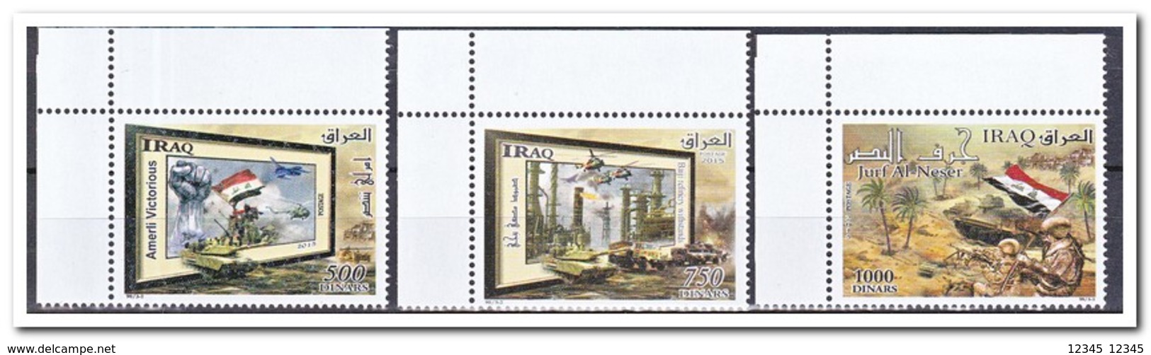 Irak 2015, Postfris MNH, War, Militairy - Irak