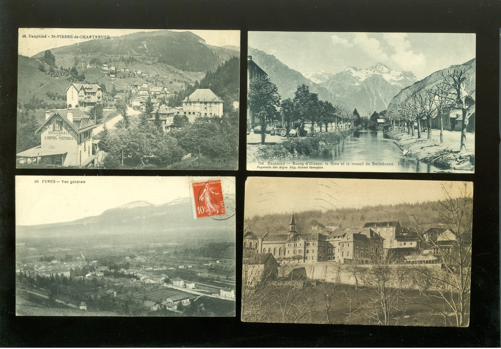 Lot De 20 Cartes Postales De France  Isère   Lot Van 20 Postkaarten Van Frankrijk ( 38 ) - 20 Scans - 5 - 99 Cartes