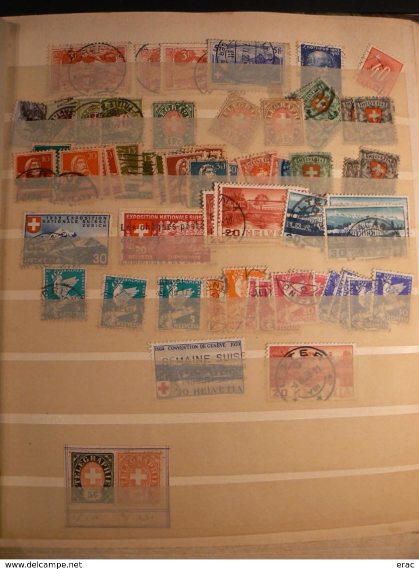 Monde - Lot varié de timbres anciens