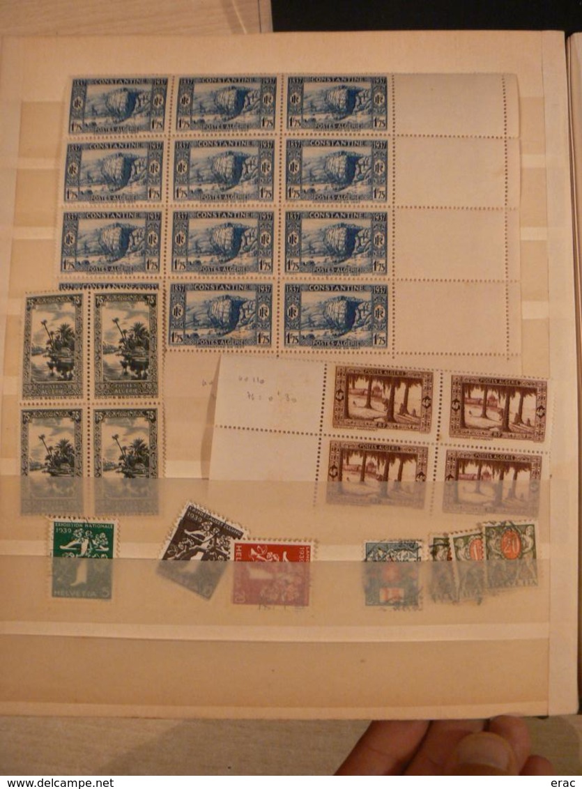 Monde - Lot varié de timbres anciens