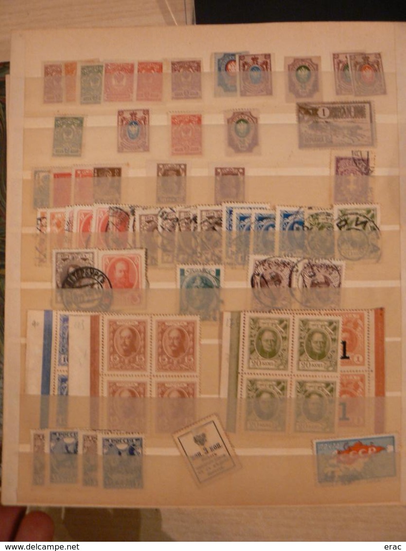 Monde - Lot varié de timbres anciens