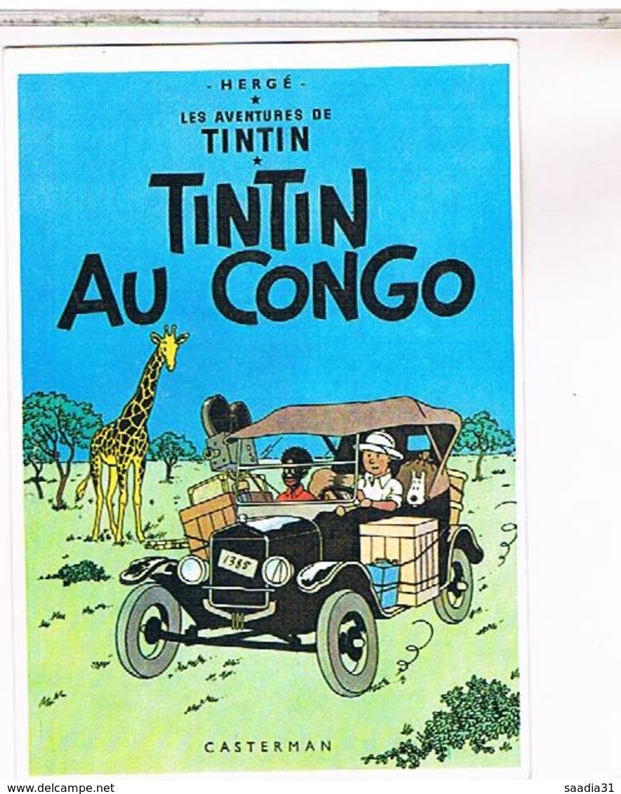 HERGE TINTIN AU CONGO - Hergé