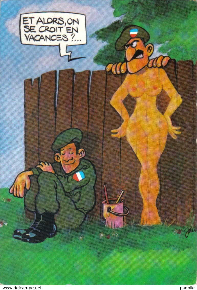 Carte Postale Humour Militaire Par Jaco - Humor