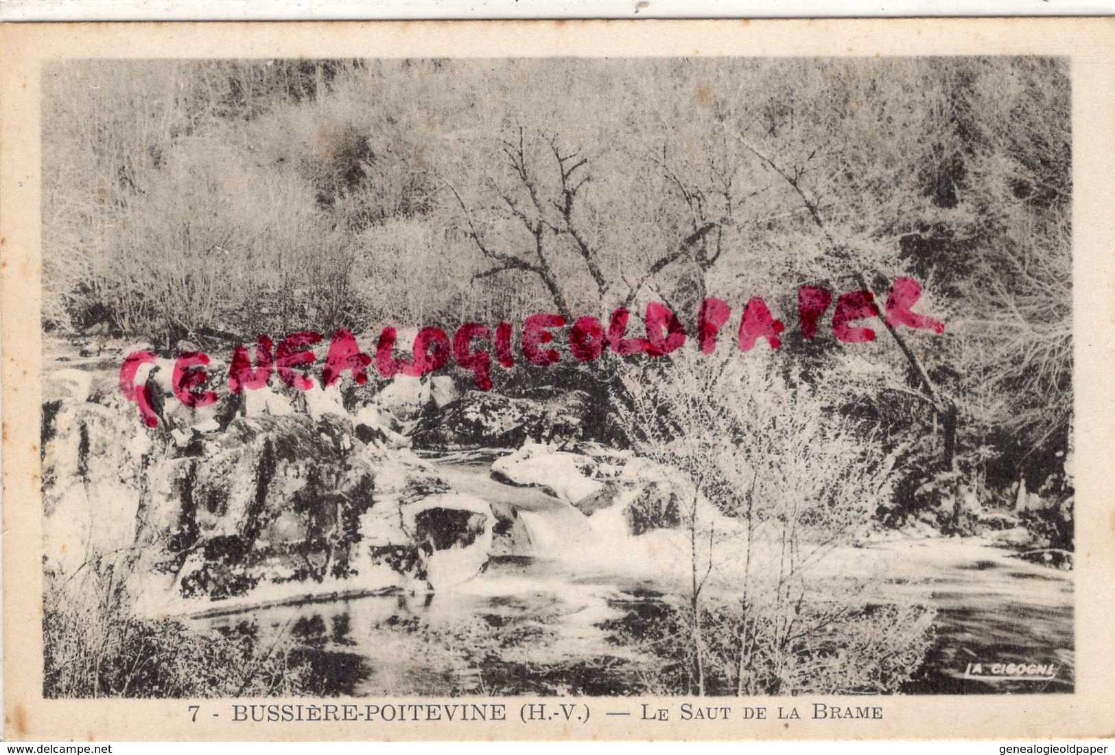 87- BUSSIERE POITEVINE- LE SAUT DE LA BRAME - Bussiere Poitevine