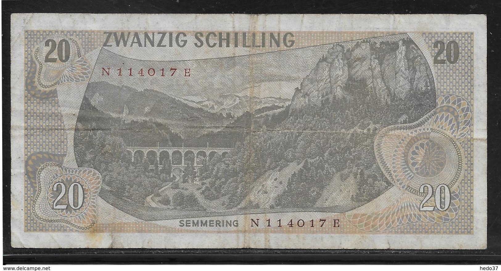 Autriche - 20 Schilling - Pick N° 142 - TB - Austria