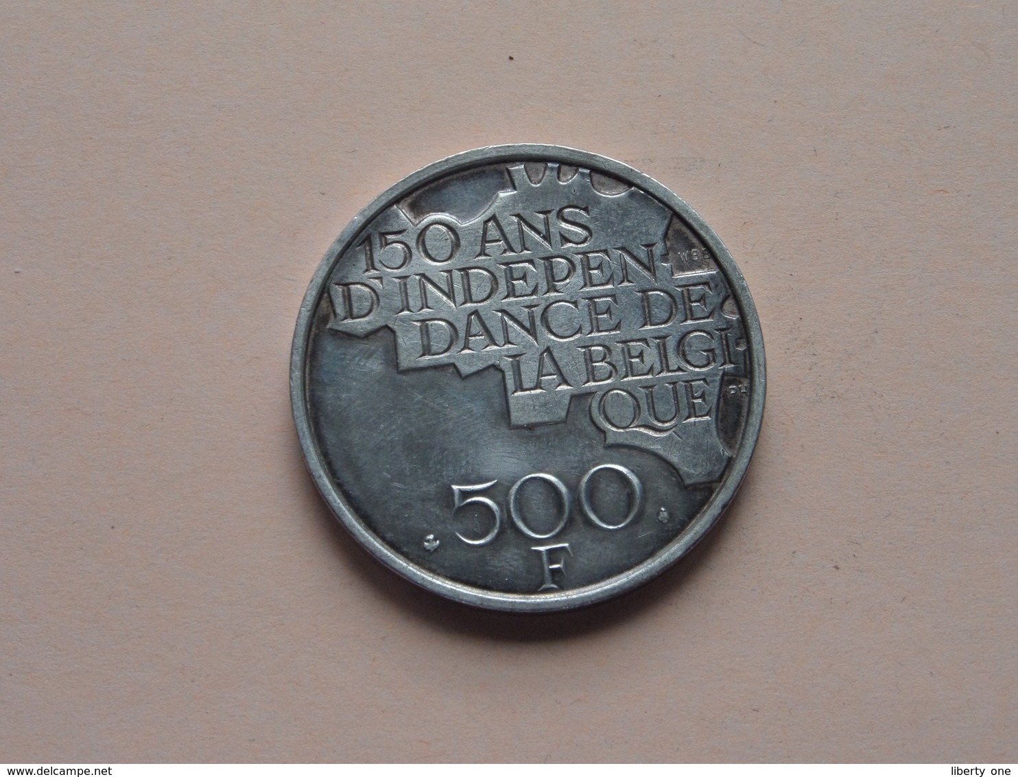 1980 FR - 500 FRANC - Morin 800 ( UNCLEANED COIN - For Grade, Please See Photo ) ! - 500 Francs