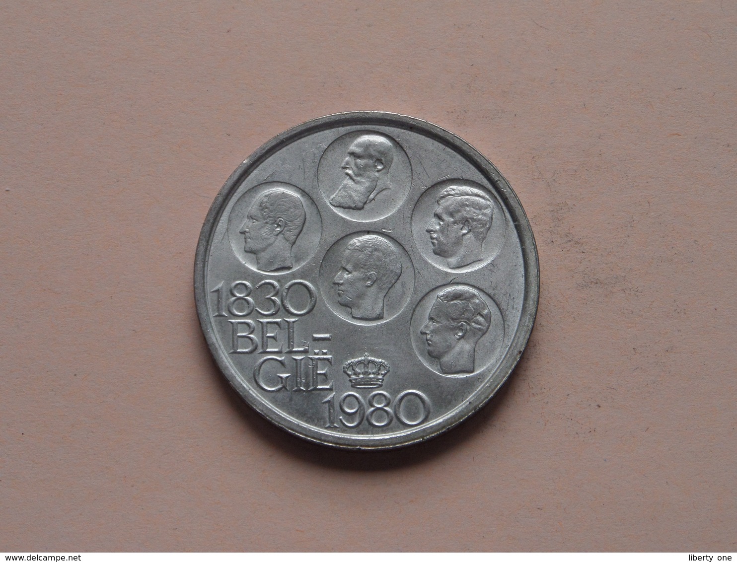 1980 FR - 500 FRANK - Morin 801 ( UNCLEANED COIN - For Grade, Please See Photo ) ! - 500 Francs