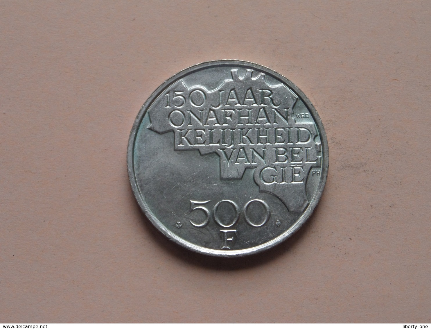 1980 FR - 500 FRANK - Morin 801 ( UNCLEANED COIN - For Grade, Please See Photo ) ! - 500 Frank