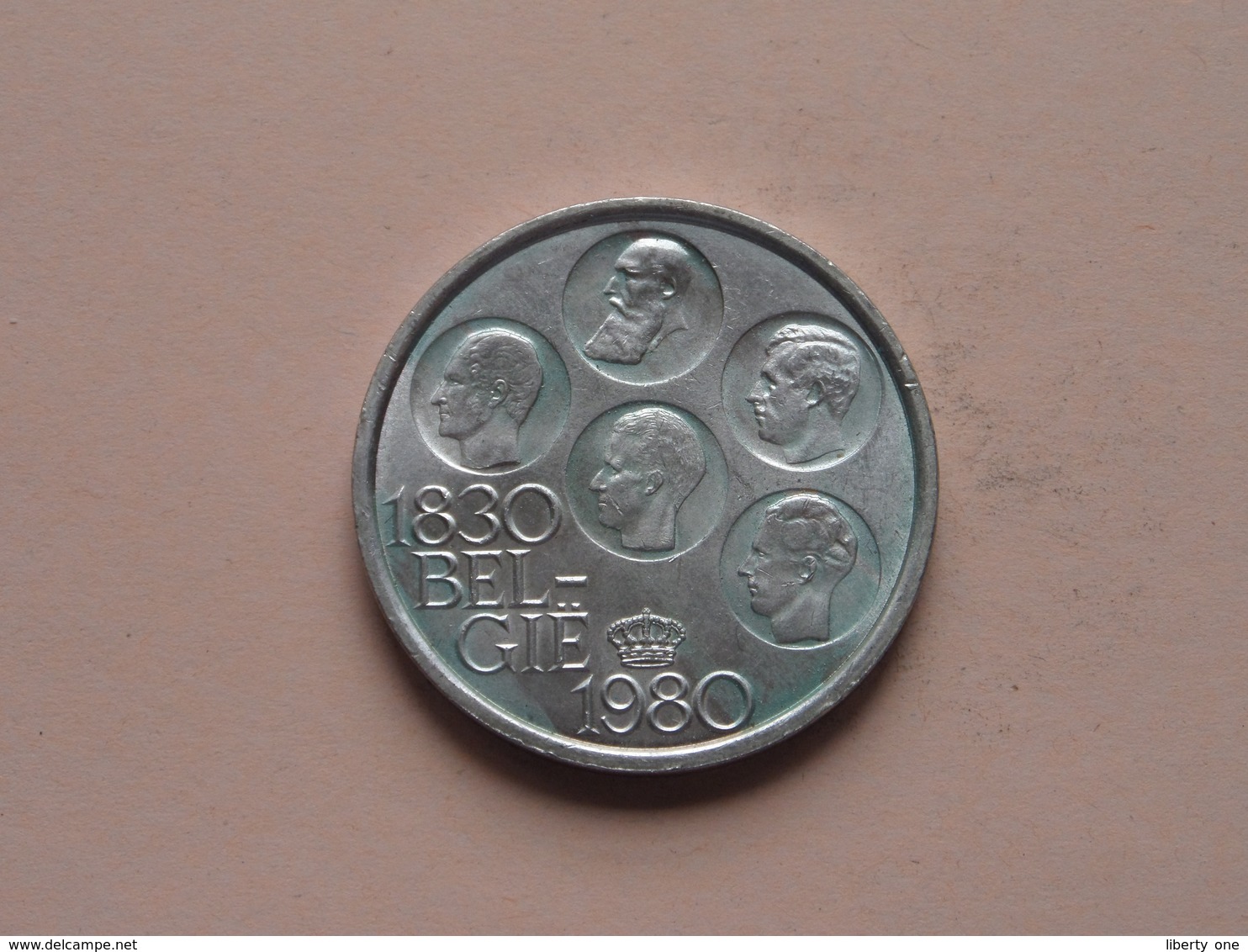 1980 FR - 500 FRANK - Morin 801 ( UNCLEANED COIN - For Grade, Please See Photo ) ! - 500 Francs