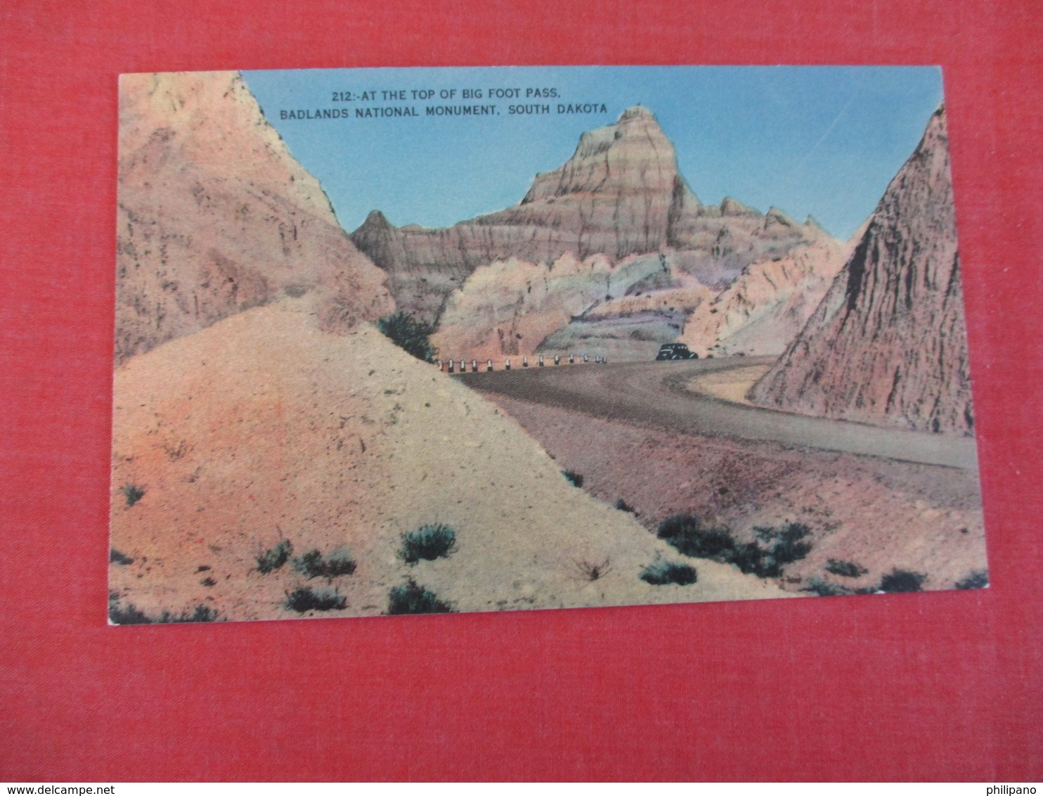 -Big Foot Pass Badlands National Monument  South Dakota     Ref 3048 - Other & Unclassified