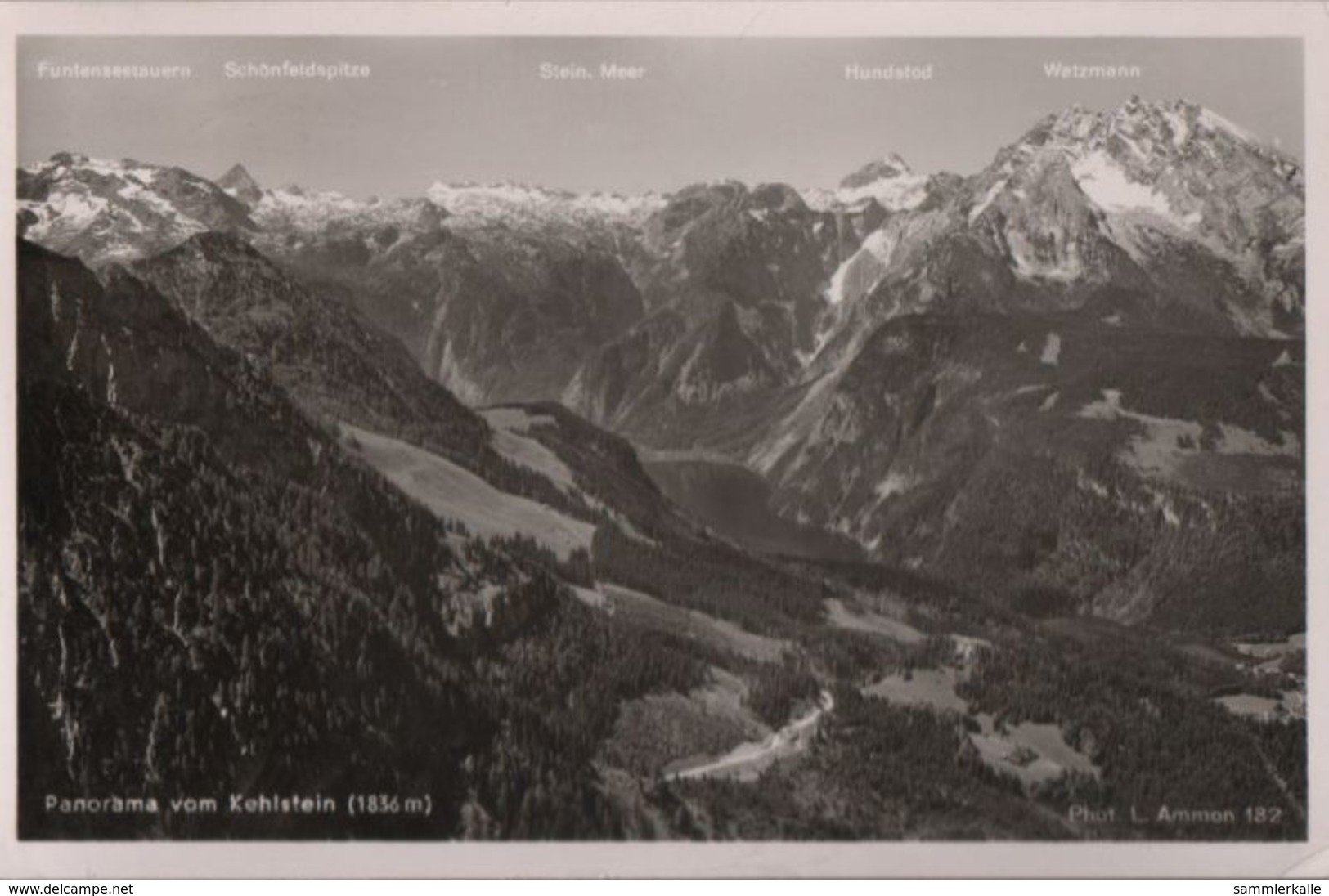 Kehlstein - Panorama - 1952 - Sonstige & Ohne Zuordnung