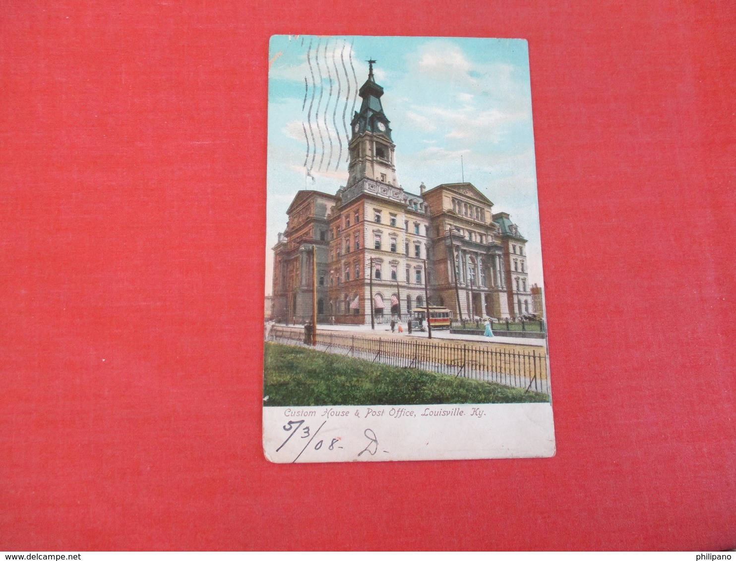 Custom House & Post Office      - Kentucky > Louisville    Ref 3048 - Louisville