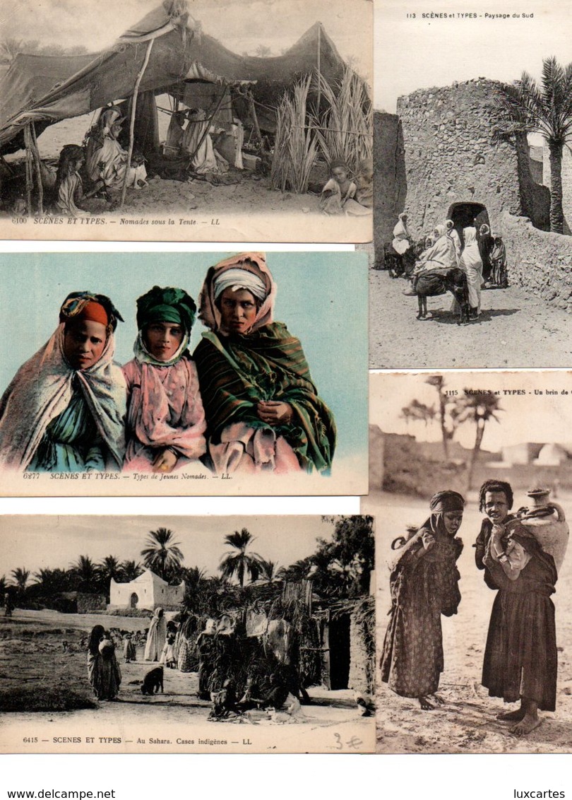 LOT OF 150 POSTCARDS SCENES ET TYPES AFRICA (1900/1960) / LOT 150 CARTES POSTALES SCENES ET TYPES AFRIQUE (1900/1960) . - Non Classés