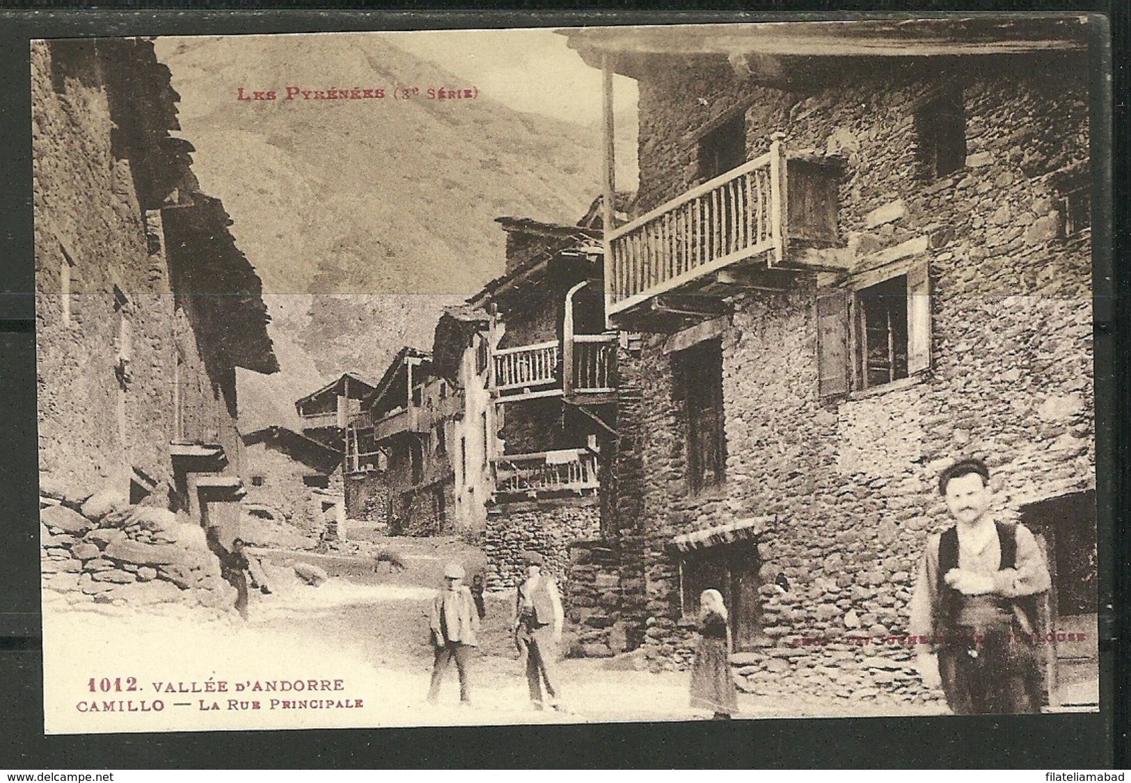 ANDORRA- 1O12.- VALLÉE D'ANDORRE  LES PYRÉNÉEE((I.8))) - Andorra