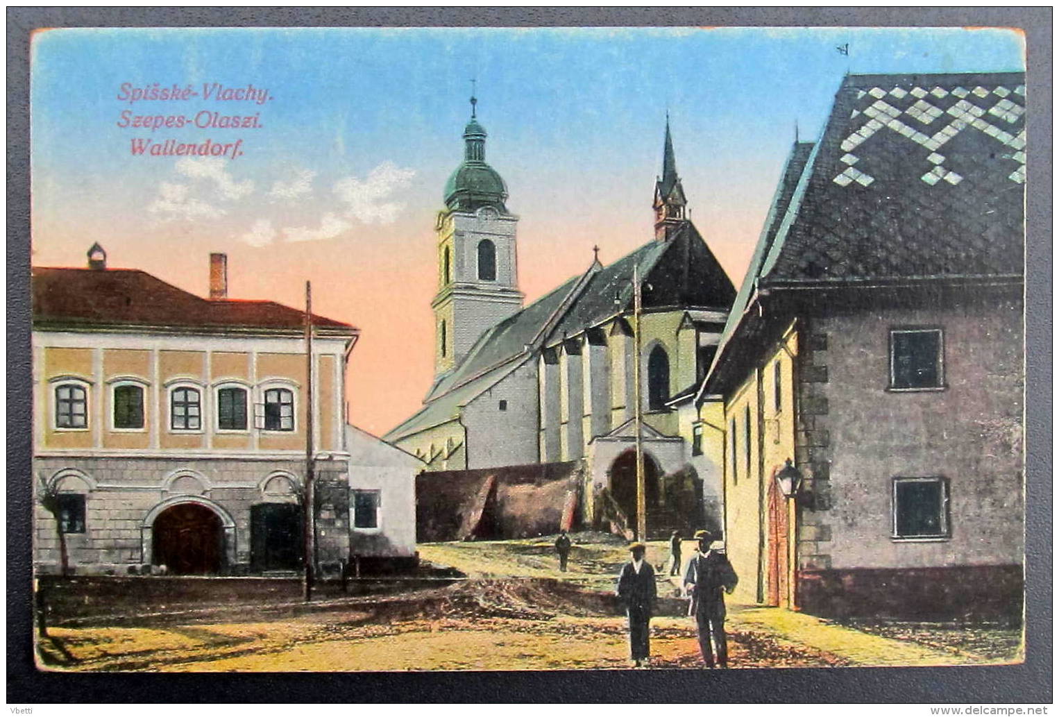 Slovakia / Hungary: Szepesolaszi (Spi&scaron;ské Vlachy / Wallendorf), City Detail  1927 - Slovaquie