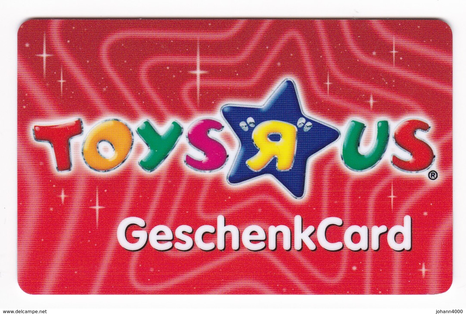 Geschenkkarte Toys Rus  Gift - Gift Cards