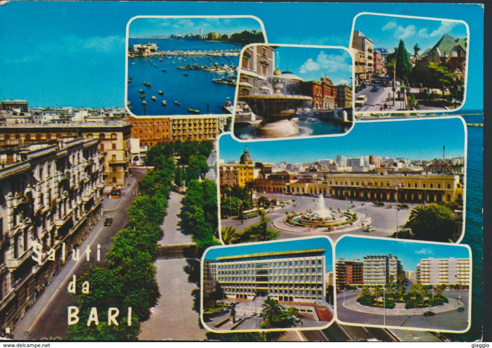 °°° 11292 - SALUTI DA BARI - CONGRESSO NAZIONALE DI PEDIATRIA 1976 °°° - Bari