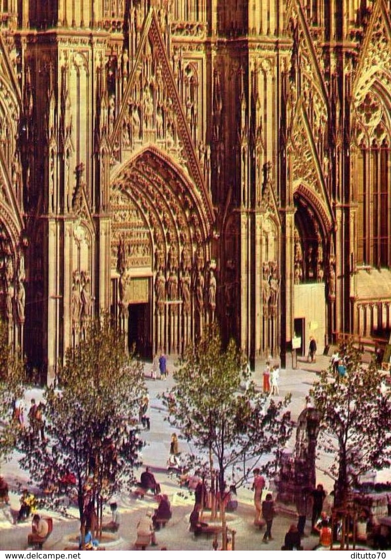 Koln Am Rhein - Dom Hauptportal - Formato Grande Non Viaggiata – E 7 - Koeln