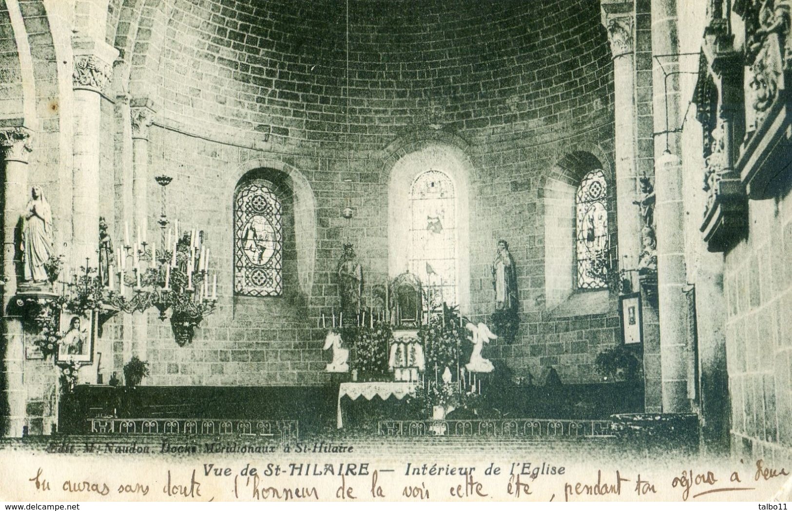 11 - Saint Hilaire - Intérieur De L'Eglise - Saint Hilaire