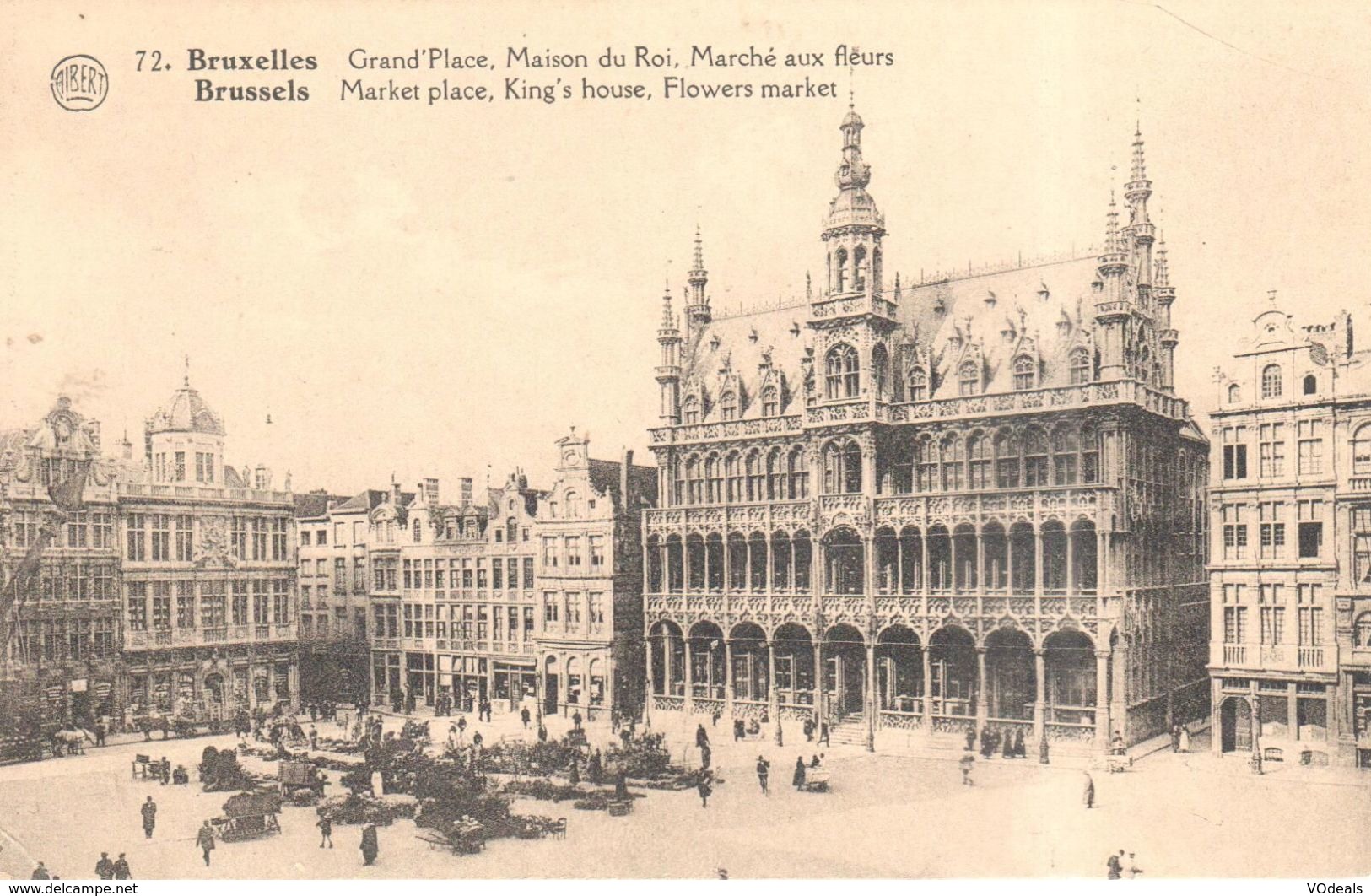 Brussel - Bruxelles - Grand'Place - Maison Du Roi - Bossen, Parken, Tuinen