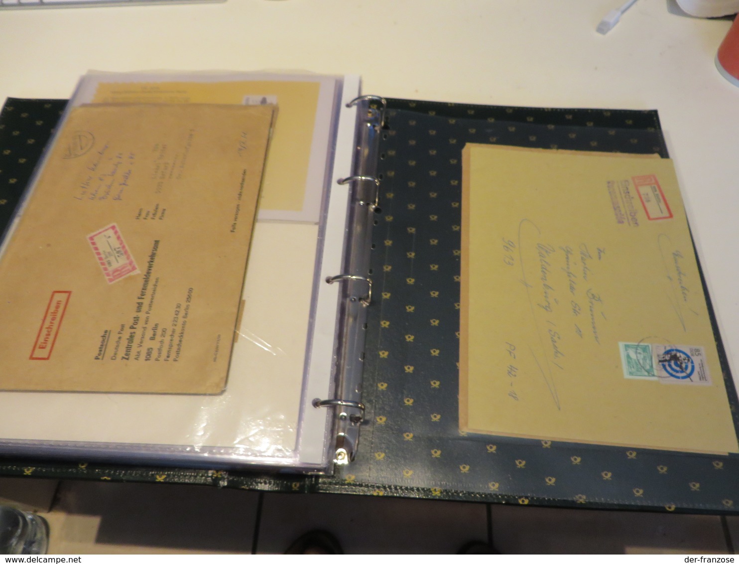 DEUTSCHLAND  Posten  verschiedene  BELGE  /   SONDERSACHEN  im  RINGBINDER  mit  SCHUBER