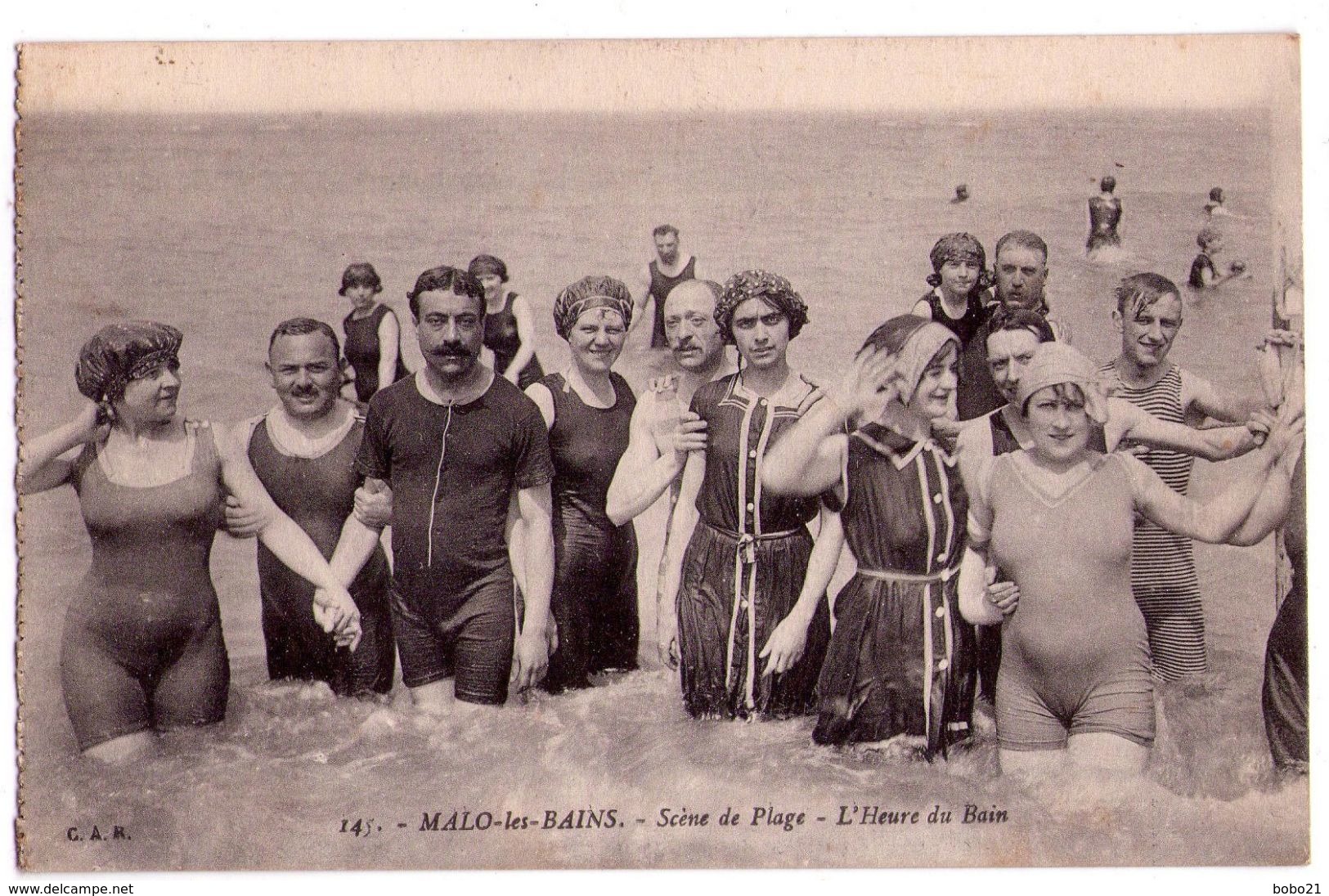 2387 - Malo Les Bains ( 59 ) - Scène De Plage , L'heure Du Bain - C.A.R. - N°145 - - Malo Les Bains