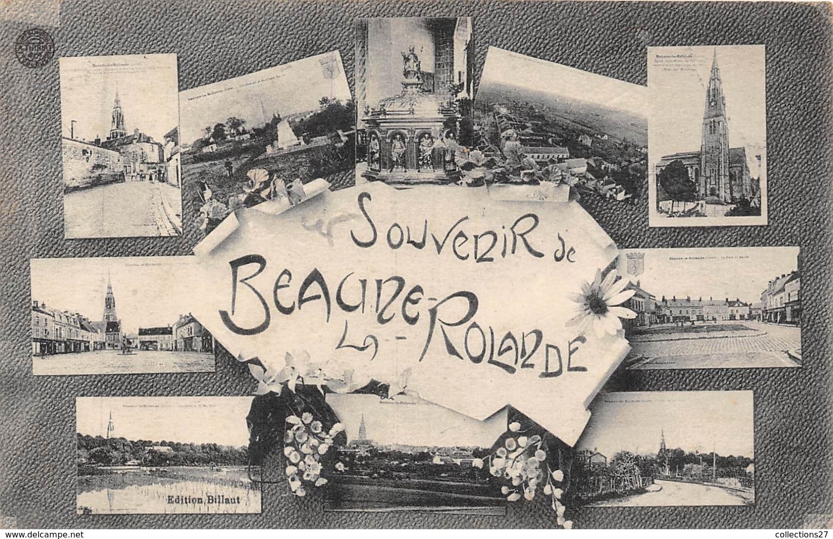 45-BEAUNE-LA-ROLANDE- SOUVENIR MULTIVUES - Beaune-la-Rolande