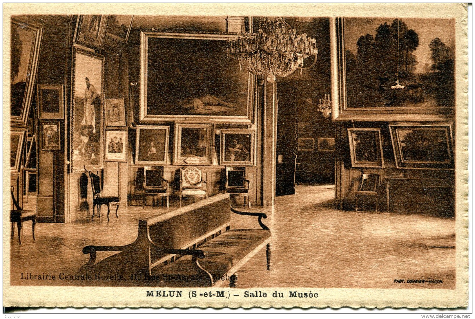 CPA - MELUN - SALLE DU MUSEE (ETAT PARFAIT) - Melun