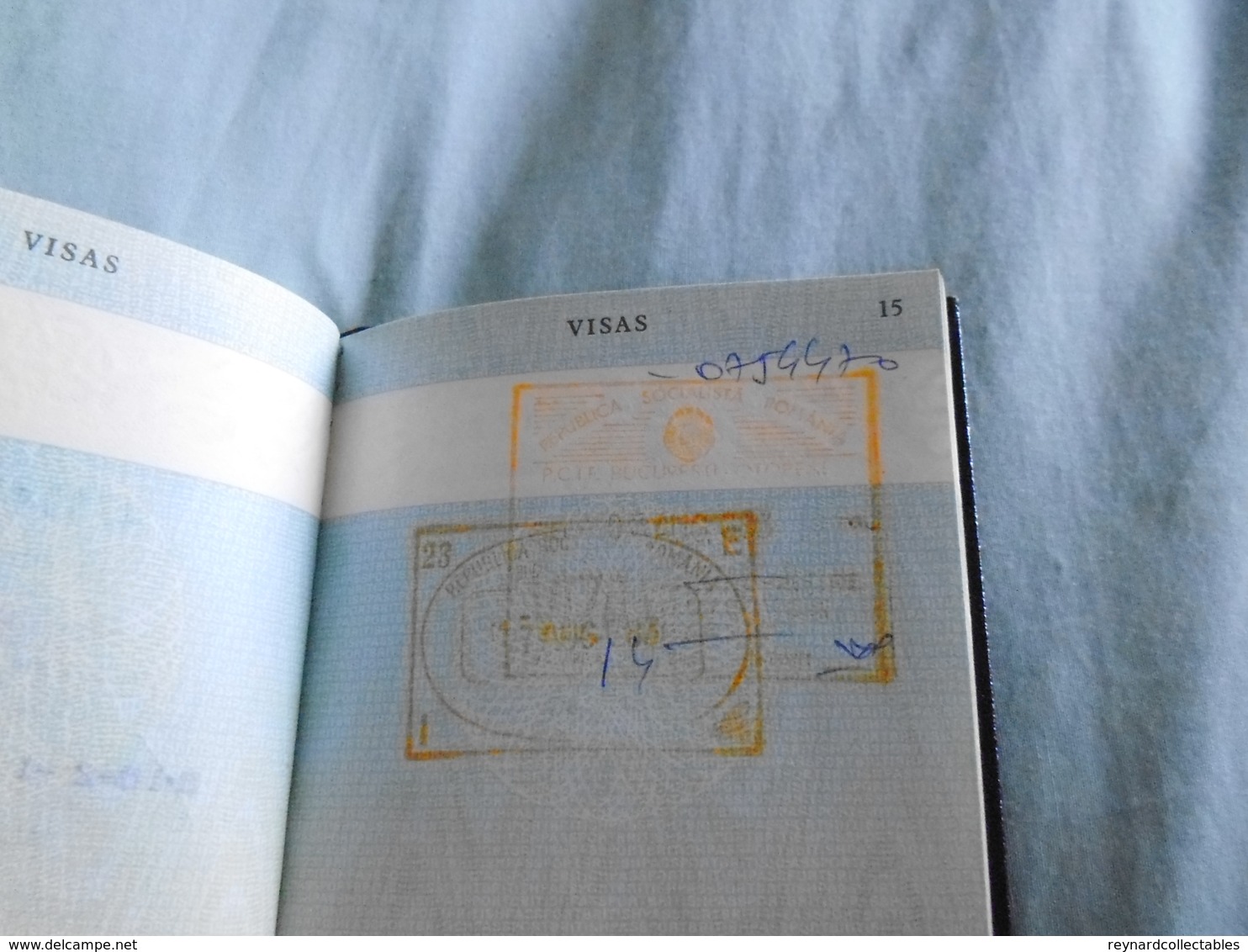 1979 British Reisepass Passport , Portugal, Canada,Bergen,Sweden, France,Egypt handstamps +++