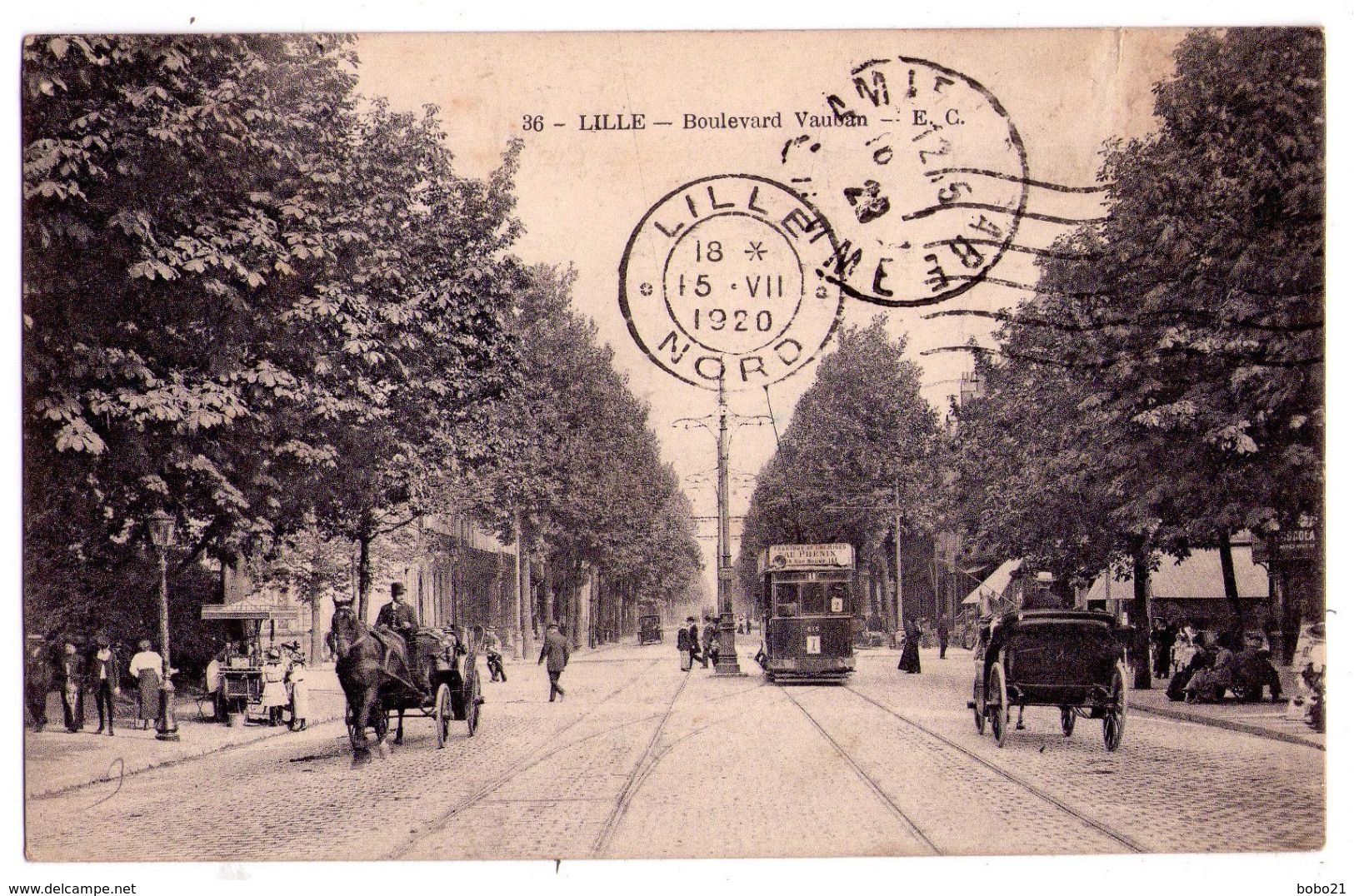 2392 - Lille ( 59 ) - Boulevard Vauban - N°26 - E. Cailleux - - Lille