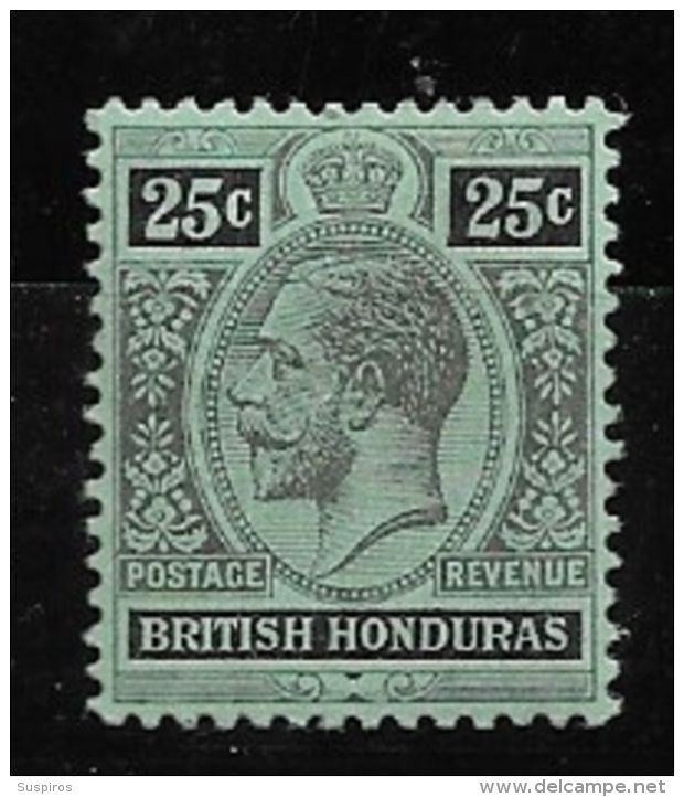 BRITISH HONDURAS   1913 -1917 Definitive Issue: King George V  Hinged - British Honduras (...-1970)