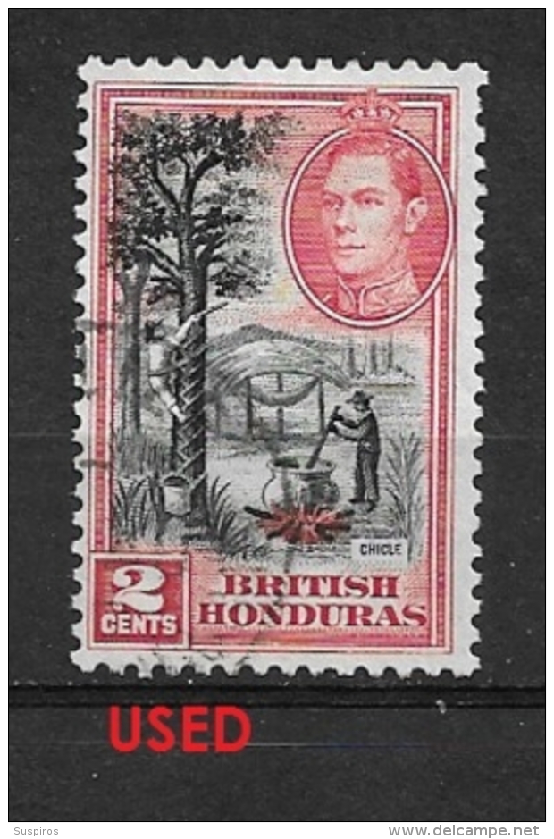 BRITISH HONDURAS    1938 -1947 King George V  And Life Wild Life Other  Used - British Honduras (...-1970)