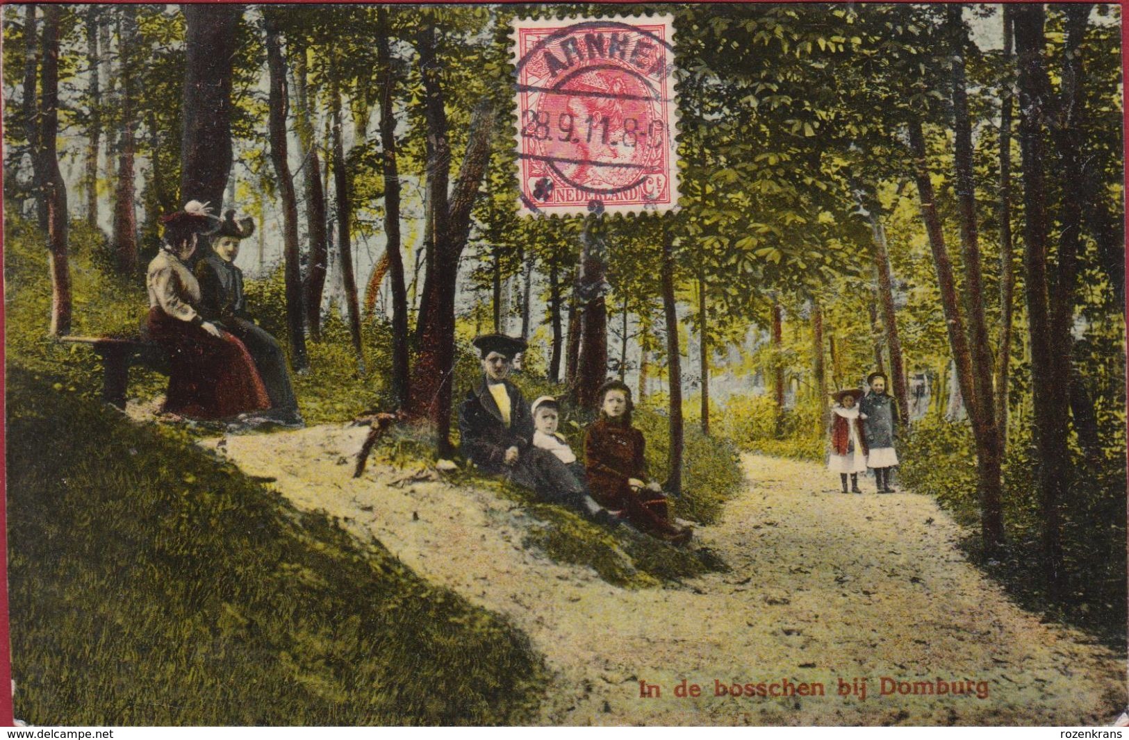 Domburg In De Bosschen Bij 1911 Chromatografie Zeeland - Domburg