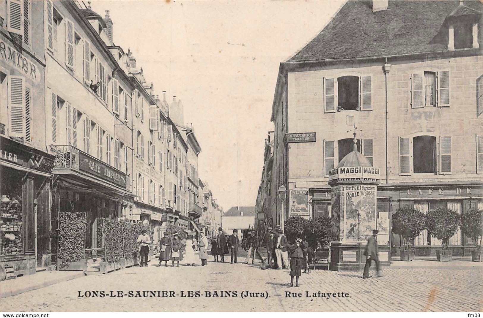 Lons Le Saunier Rue Lafayette Café Pub Maggi - Lons Le Saunier