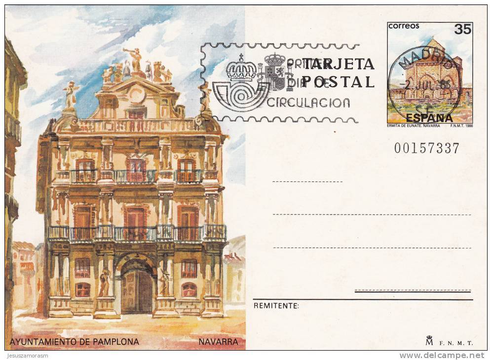 España Entero Postal Nº 142 USADO - 1931-....