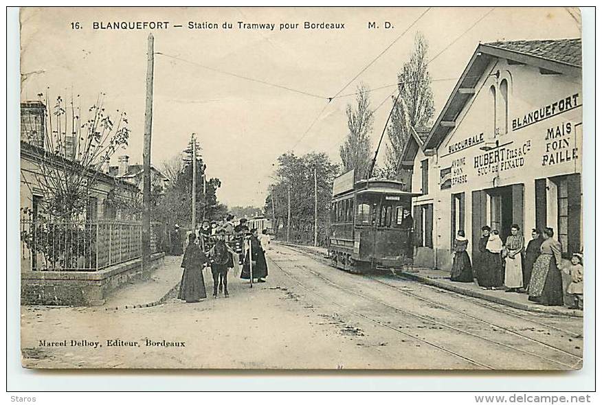 BLANQUEFORT - Station Du Tramway Pour Bordeaux (vendu En L'état) - Blanquefort