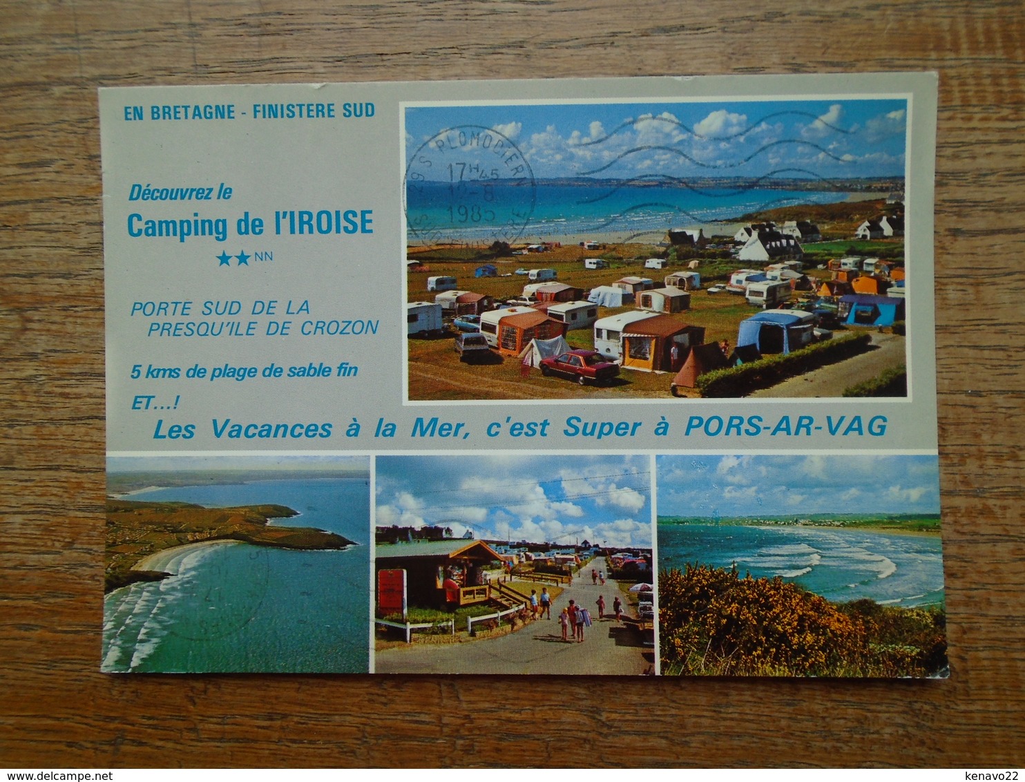 Plomodiern , Le Camping De L'iroise , La Plage De Pors Ar Vag , Multi-vues - Plomodiern