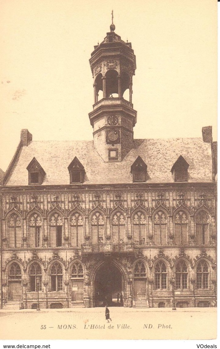 Mons - L'Hôtel De Ville - Mons
