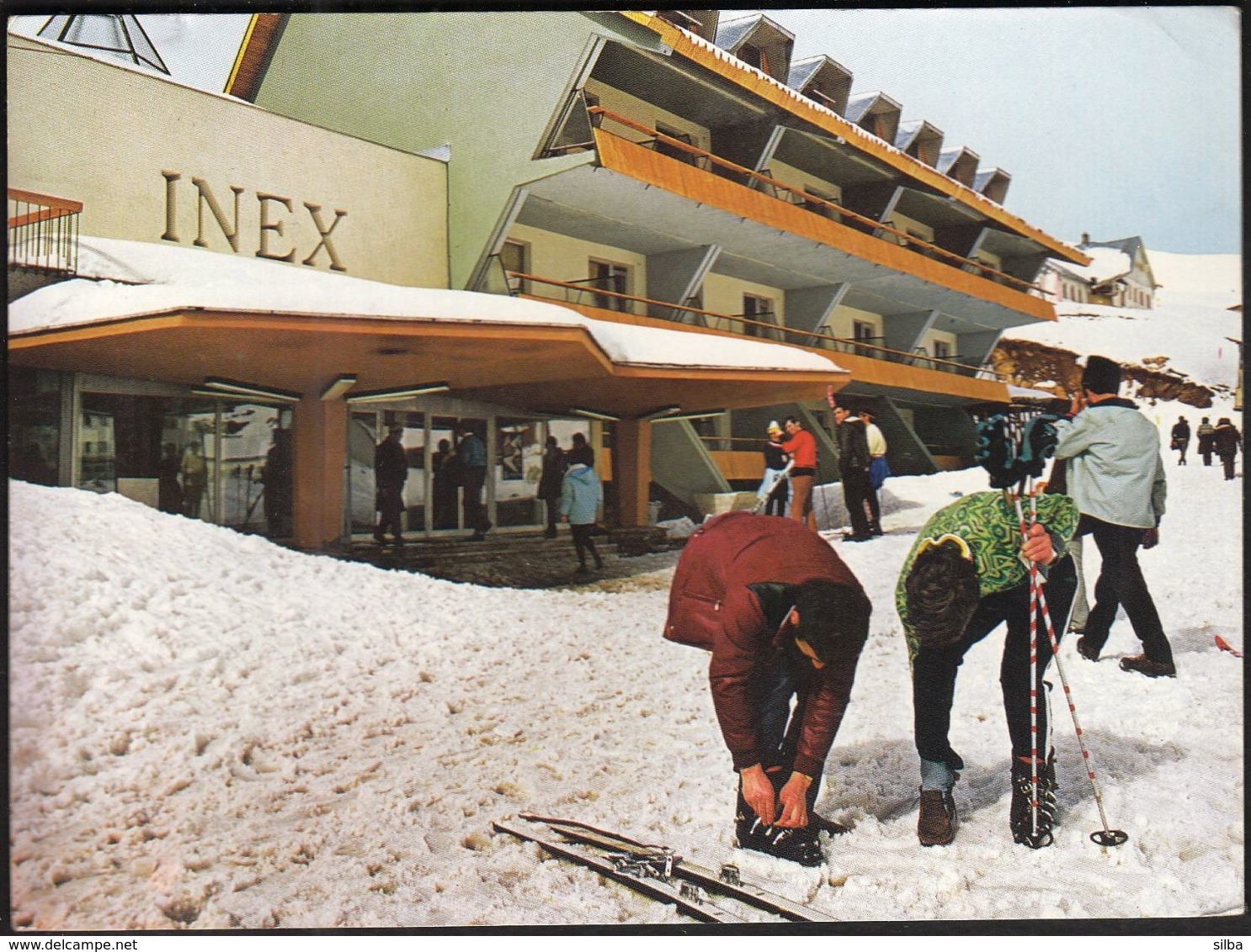 Macedonia Tetovo 1974 / Popova Sapka / Ski Centrum / Inex Hotel - Noord-Macedonië