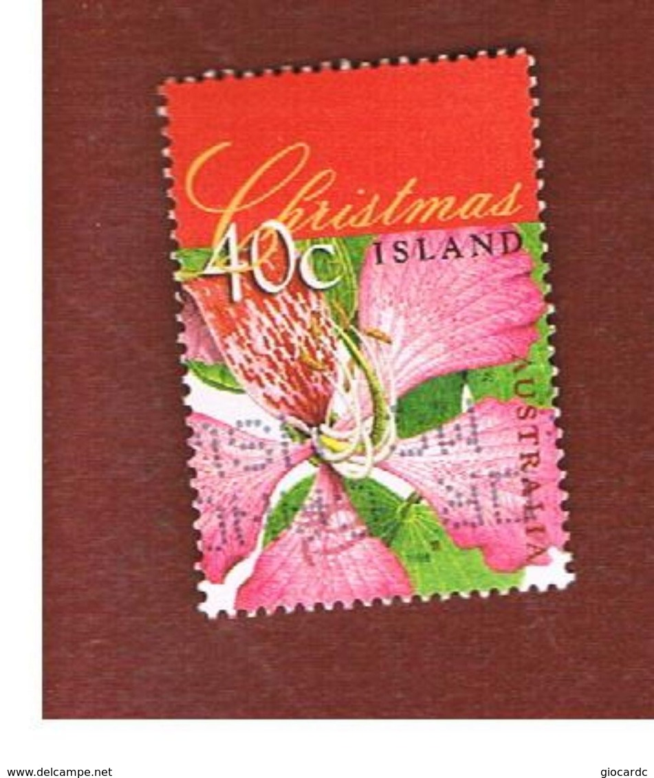 ISOLA CHRISTMAS (CHRISTMAS ISLAND) - SG 463 - 1998  CHRISTMAS: ORCHID TREE - USED° - Christmas Island