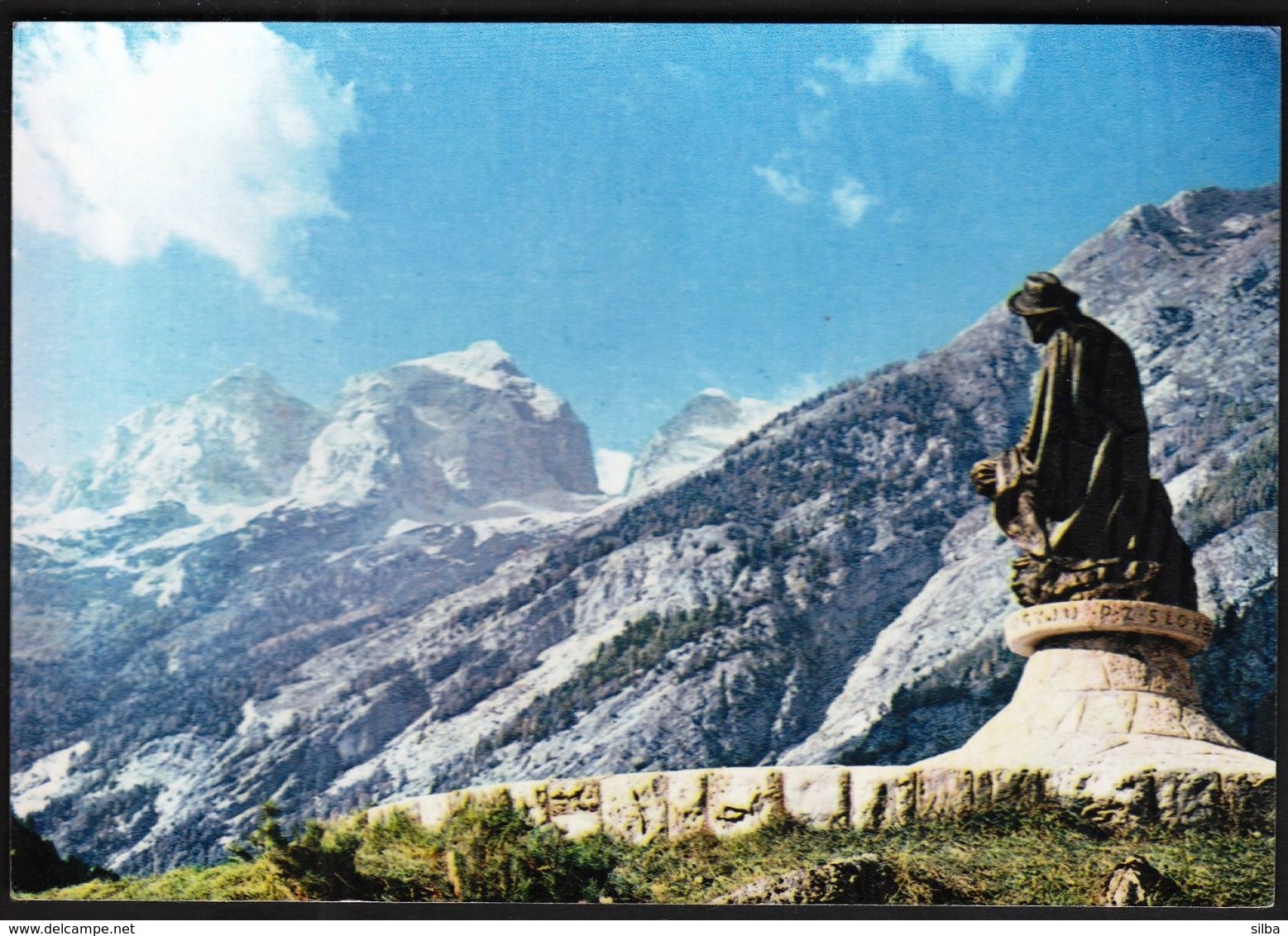 Slovenia 1964 / Trenta / Kugy Monument, Panorama / Erjavčeva Koča Na Vršiću - Slovénie