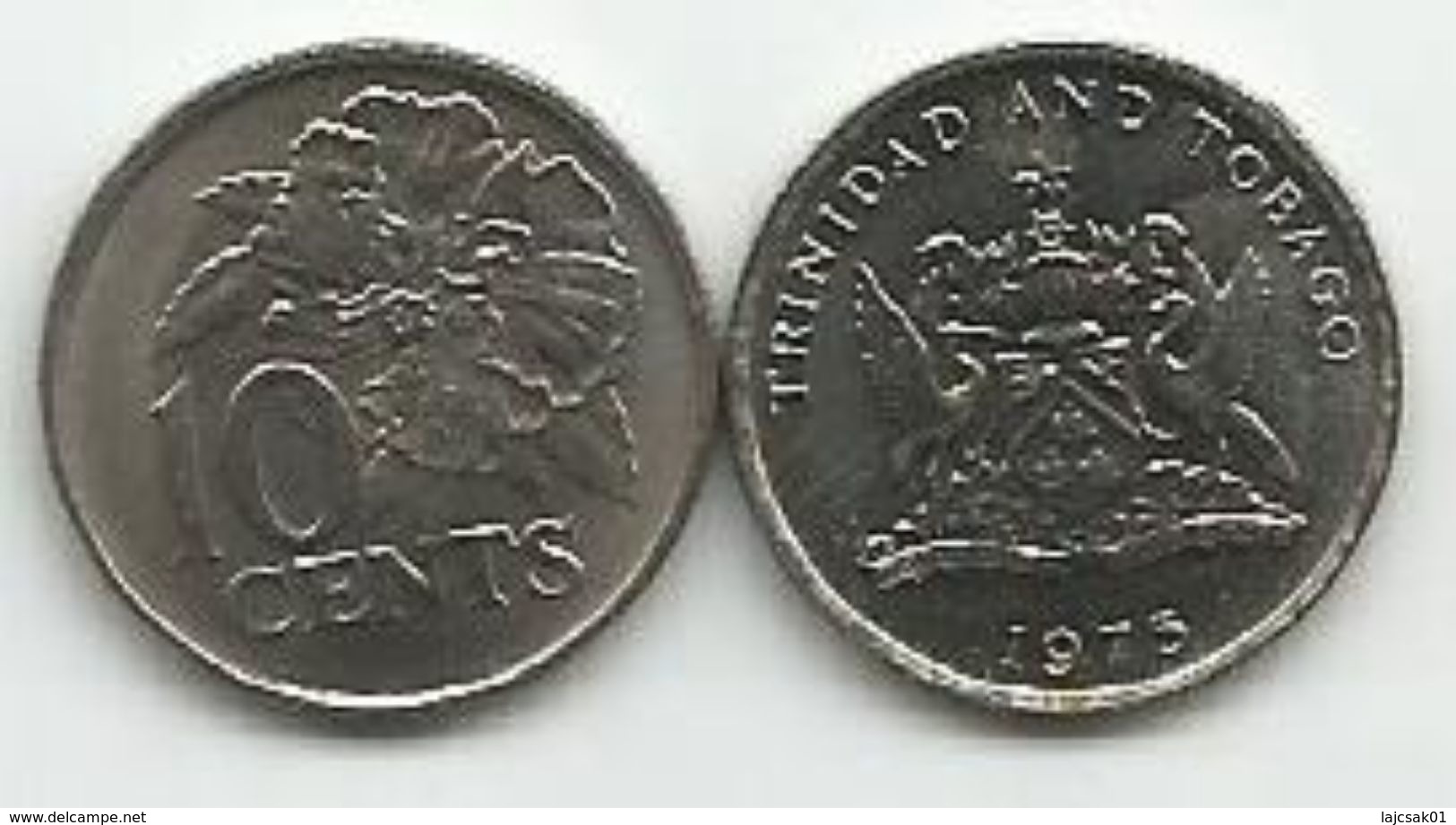 Trinidad And Tobago 10 Cents 1975. - Trinidad & Tobago