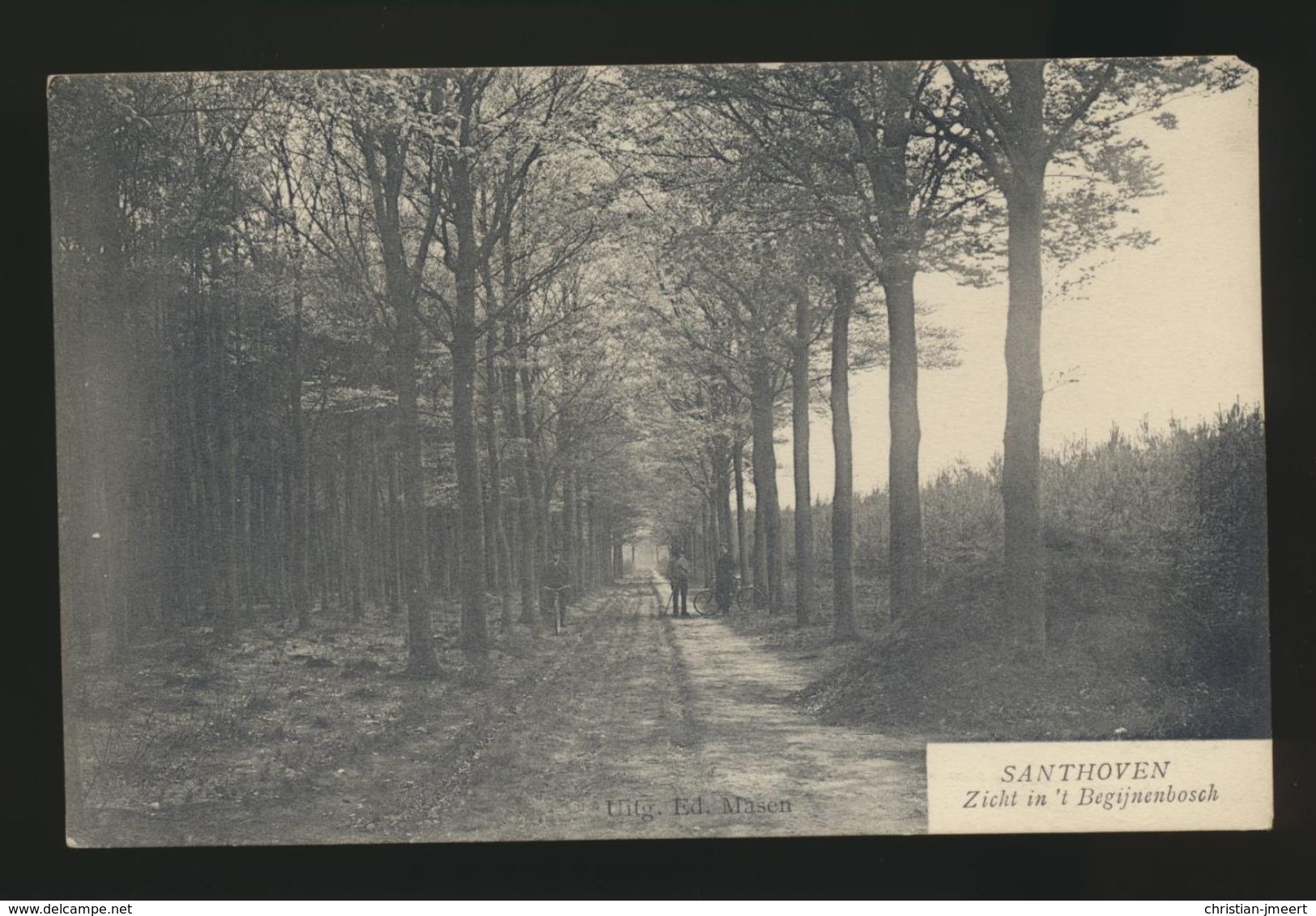 Santhoven  Zicht In 't Begijnenbosch  Uitgever Ed Masen - Zandhoven