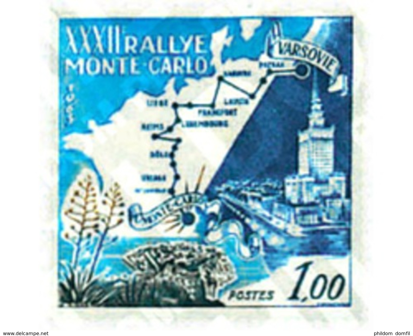 Ref. 44820 * MNH * - MONACO. 1963. 32nd MONTECARLO AUTOMOBILE RALLY . 32 RALLY AUTOMOVILISTICO DE MONTECARLO - Voitures