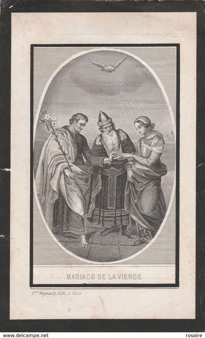 Guilielmus Wittemans-elizabeth Meeus-rotselaer 1786- 1868 - Images Religieuses